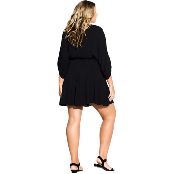 City Chic Seville Tunic Size 18 - Picture 2 of 8